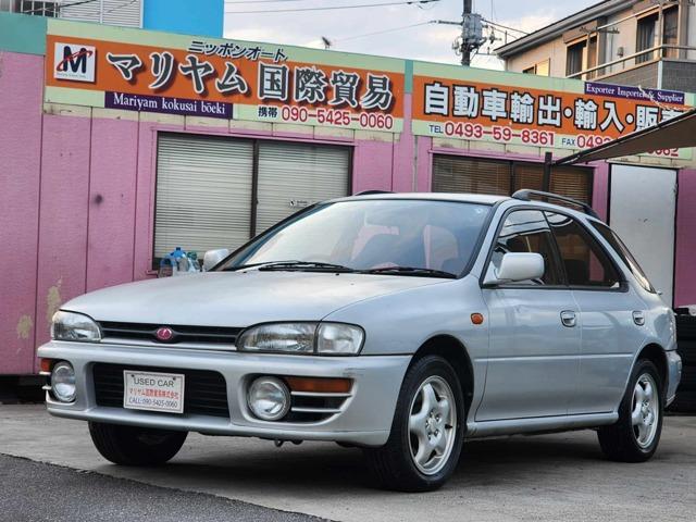 Ref:AUX-17948912 SUBARU IMPREZA SPORTS WAGON 1995 1 1995 Subaru Impreza Sports Wagon silver gasoline used car Japan export