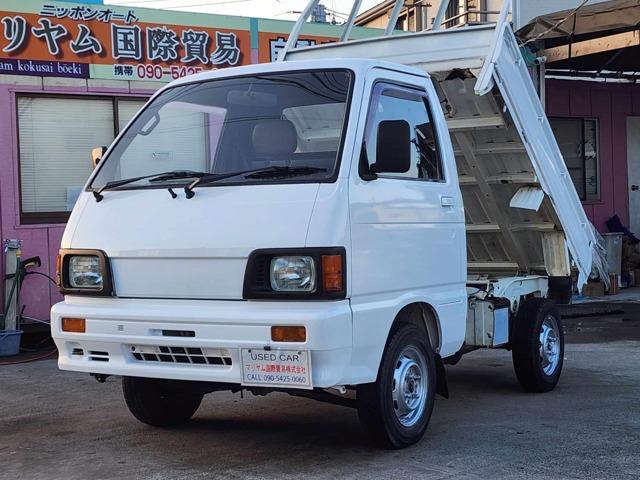 Ref:AUX-17948917 DAIHATSU HIJET TRUCK 1991 1 1991 Daihatsu Hijet Truck white gasoline used car Japan export