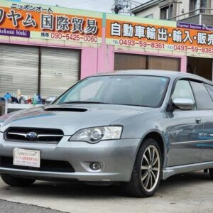 2005 Subaru Legacy Touring Wagon gray gasoline used car Japan export