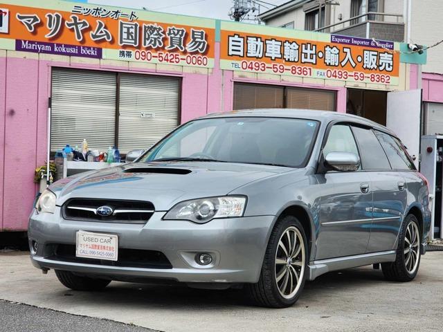 Ref:AUX-17948928 SUBARU LEGACY TOURING WAGON 2005 1 2005 Subaru Legacy Touring Wagon gray gasoline used car Japan export