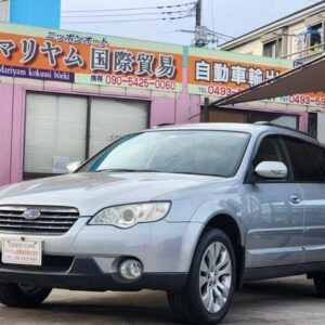 2007 Subaru Legacy Touring Wagon silver gasoline used car Japan export