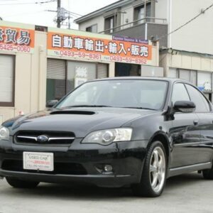 2005 Subaru Legacy B4 black gasoline used car Japan export