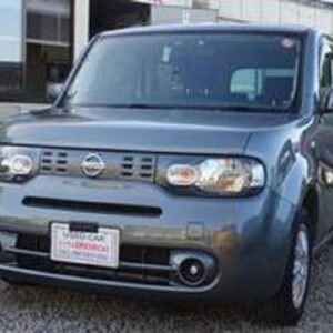 2011 Nissan Cube gray gasoline used car Japan export