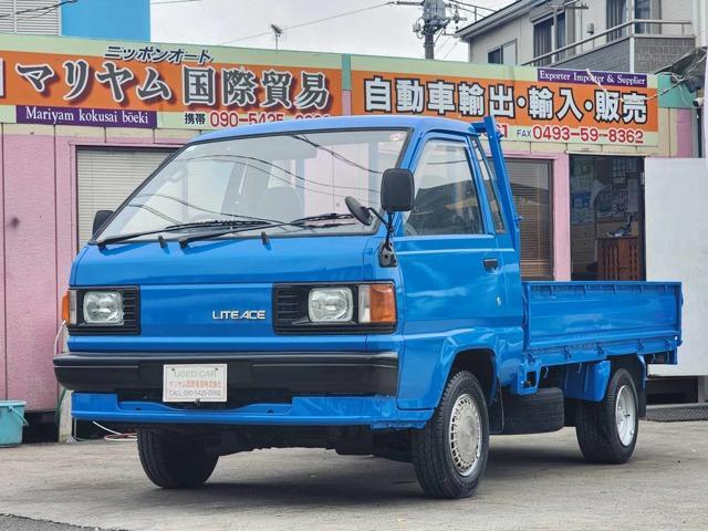 Ref:AUX-17948947 TOYOTA LITEACE TRUCK 1988 1 1988 Toyota Liteace Truck blue gasoline used car Japan export
