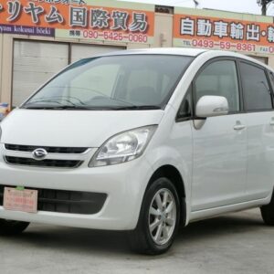 2007 Daihatsu Move white gasoline used car Japan export