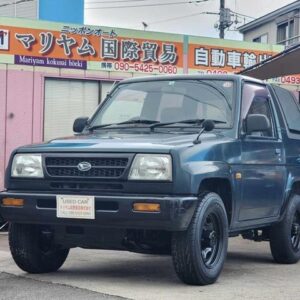 1994 Daihatsu Rocky green gasoline used car Japan export