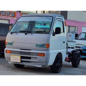 1997 Suzuki Carry Truck white gasoline used car Japan export