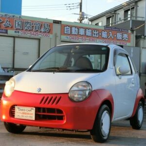 2004 Suzuki Twin white gasoline used car Japan export