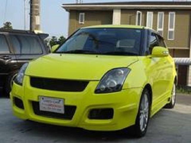 Ref:AUX-17949041 SUZUKI SWIFT 2009 1 2009 Suzuki Swift yellow gasoline used car Japan export