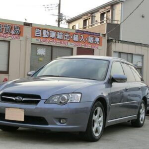 2005 Subaru Legacy Touring Wagon gray gasoline used car Japan export