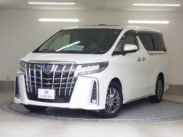 Ref:AUX-18054276 TOYOTA ALPHARD HYBRID 2023 1 2023 Toyota Alphard Hybrid pearl hybrid used car Japan export