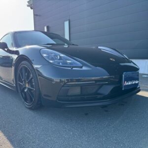 2021 Porsche 718 Cayman black gasoline used car Japan export