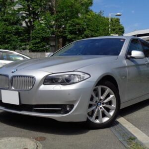 2012 Bmw 5 Series silver hybrid used car Japan export