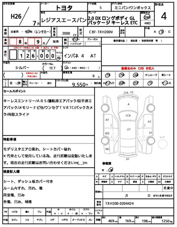 Ref:AUX-18131447 TOYOTA REGIUS ACE VAN 2014 - Image 17