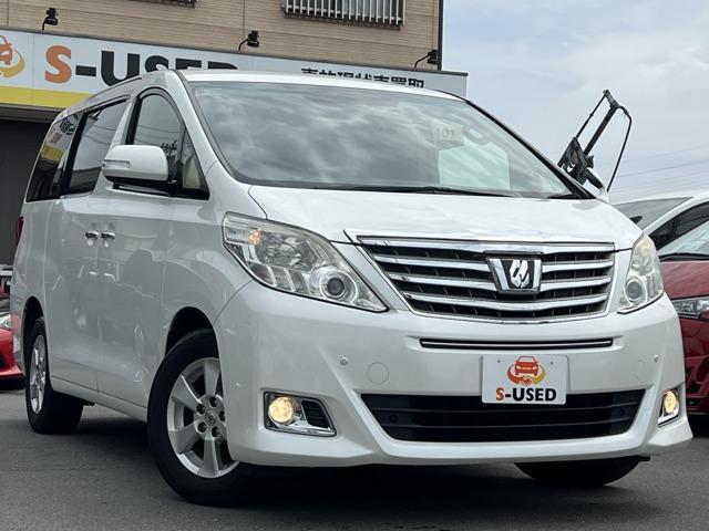 Ref:AUX-18149035 TOYOTA ALPHARD G 2014 1 2014 Toyota Alphard G pearl gasoline used car Japan export