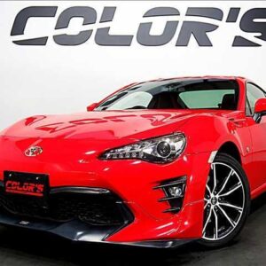 2016 Toyota 86 red gasoline used car Japan export