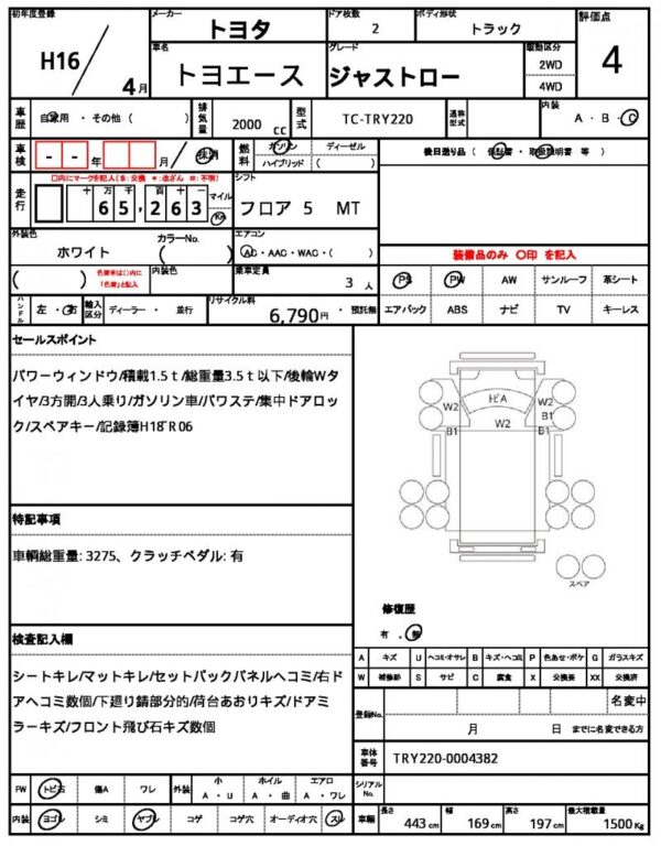 Ref:AUX-18196027 TOYOTA TOYOACE 2004 - Image 21