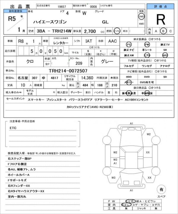 Ref:AUX-18200308 TOYOTA HIACE WAGON 2023 - Image 21
