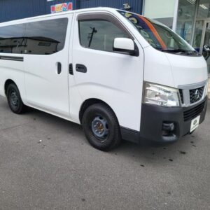 2014 Nissan Nv350Caravan Van silver diesel used car Japan export