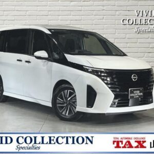 2023 Nissan Serena pearl gasoline used car Japan export