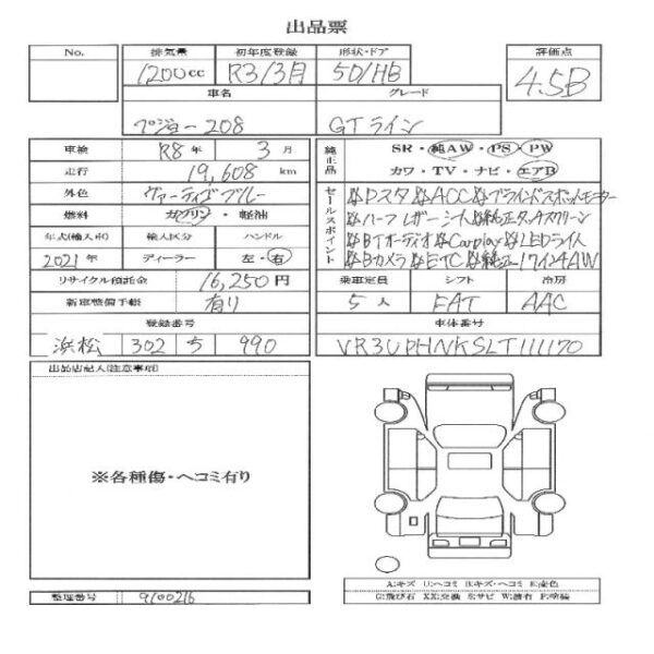 Ref:AUX-18233087 PEUGEOT PEUGEOT OTHER 2021 - Image 11