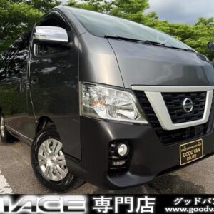2019 Nissan Nv350Caravan Van gray diesel used car Japan export