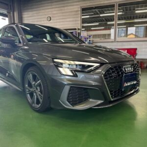 2022 Audi A3 Sedan gunmetal gasoline used car Japan export