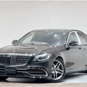 2014 Mercedes Benz S-Class black hybrid used car Japan export