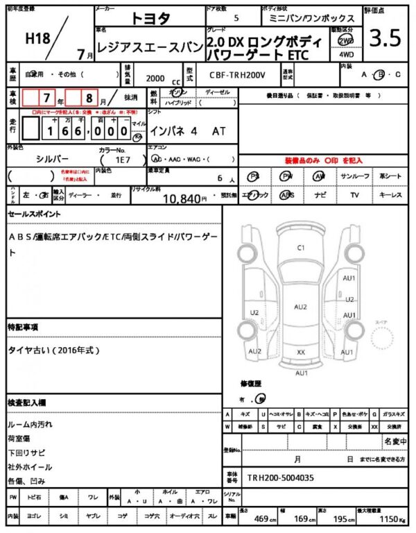 Ref:AUX-18356715 TOYOTA REGIUS ACE VAN 2006 - Image 21