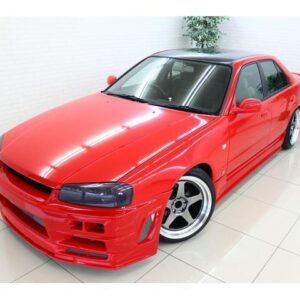 2001 Nissan Skyline red gasoline used car Japan export