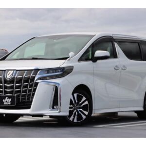 2018 Toyota Alphard pearl gasoline used car Japan export