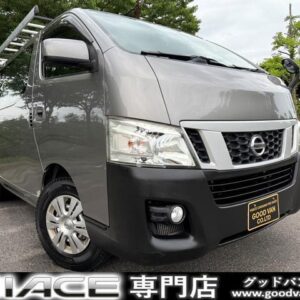 2015 Nissan Nv350Caravan Van gray diesel used car Japan export