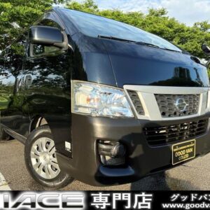 2015 Nissan Nv350Caravan Van black diesel used car Japan export