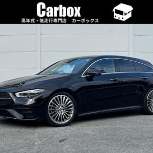 2023 Mercedes Benz Cla-Class Shooting Brake black diesel used car Japan export