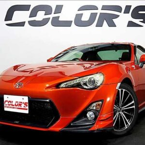 2012 Toyota 86 orange gasoline used car Japan export