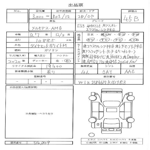 Ref:AUX-18426388 AMG E-CLASS 2020 - Image 11