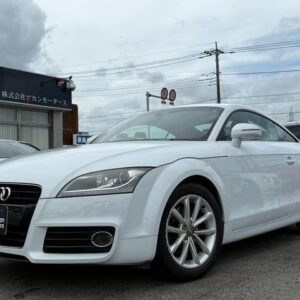 2014 Audi Tt Coupe white gasoline used car Japan export