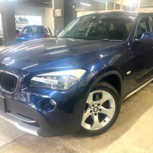 2010 Bmw X1 blue gasoline used car Japan export