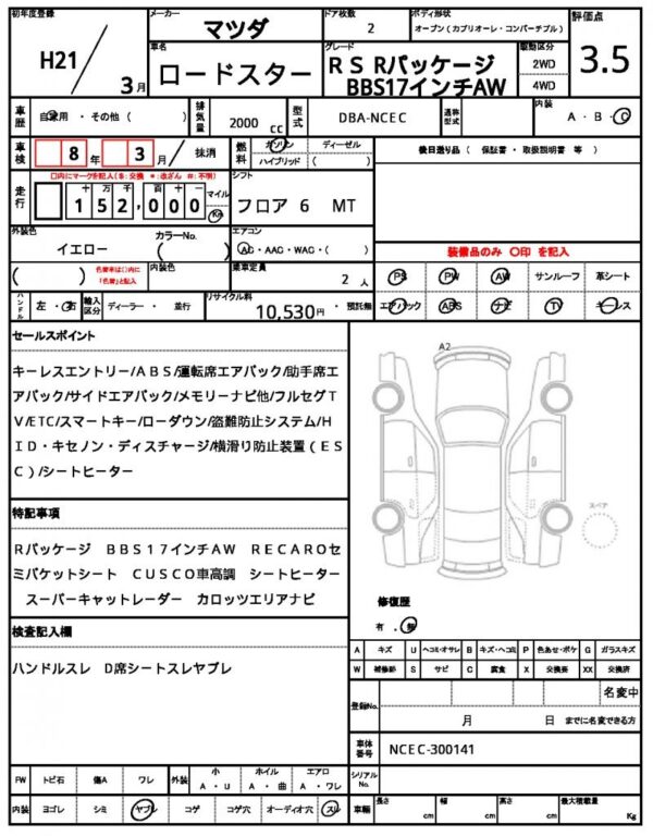 Ref:AUX-18489045 MAZDA ROADSTER 2009 - Image 21