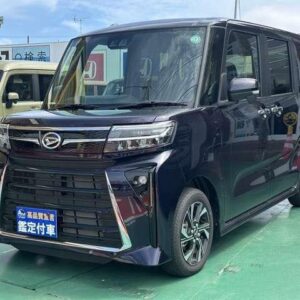 2024 Daihatsu Tanto purple gasoline used car Japan export