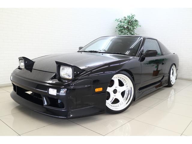Ref:AUX-18536958 NISSAN 180SX 1993 1 1993 Nissan 180Sx black gasoline used car Japan export