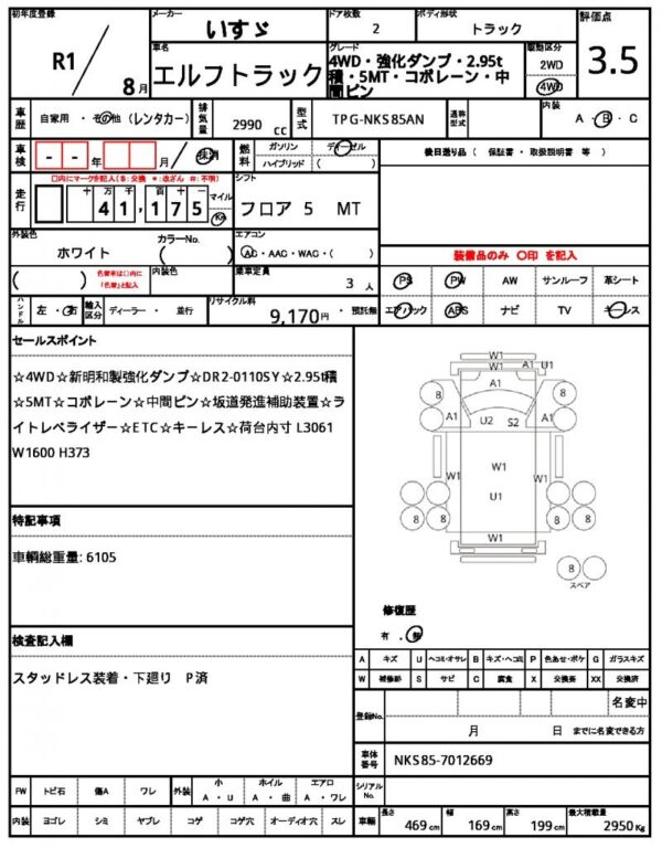 Ref:AUX-18543649 ISUZU ELF TRUCK 2019 - Image 21