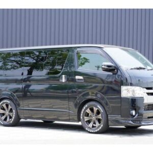 2018 Toyota Regius Ace Van black diesel used car Japan export