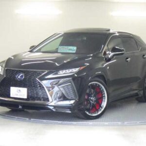 2020 Lexus Rx black hybrid used car Japan export