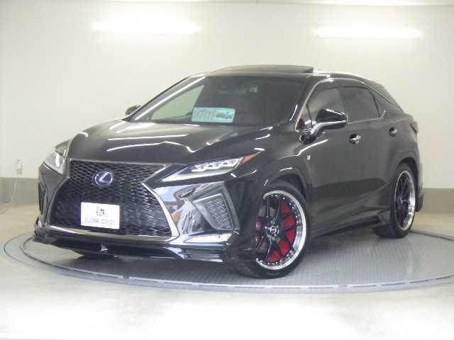 Ref:AUX-18563639 LEXUS RX 2020 1 2020 Lexus Rx black hybrid used car Japan export