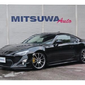 2012 Toyota 86 black gasoline used car Japan export