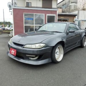 2001 Nissan Silvia gunmetal gasoline used car Japan export