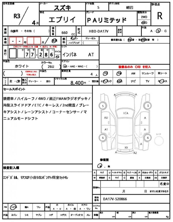 Ref:AUX-18623530 SUZUKI EVERY 2021 - Image 21