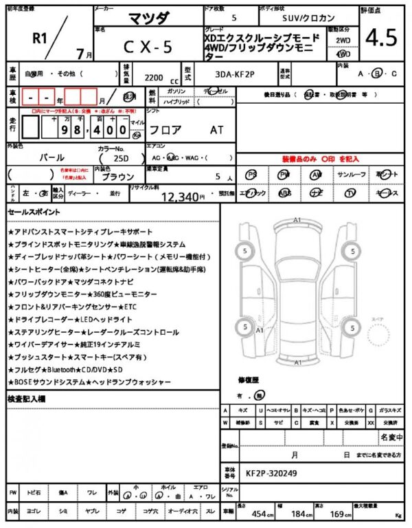 Ref:AUX-18623951 MAZDA CX-5 2019 - Image 21