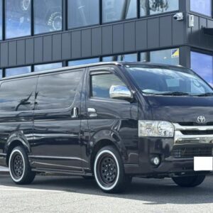 2015 Toyota Regius Ace Van black gasoline used car Japan export